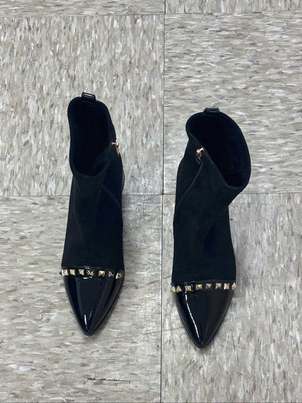Azura European Studded Ankle Boots
